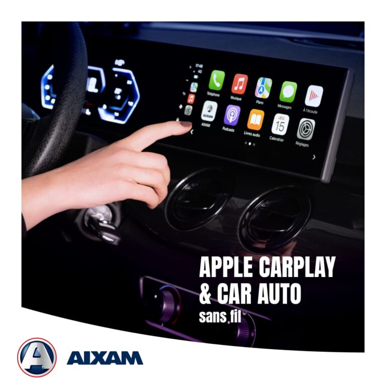 Voiture sans permis Aixam City - careplay